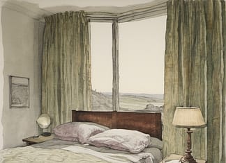 Why We Choke, and the Skill That Makes Us Unshakable A bedside lamp beside an unmade bed, curtains half open to early morning light.