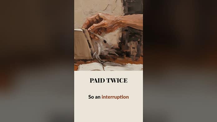 Focus has an entry price, and interruptions charge it twice Focus has an entry price, and interruptions charge it twice